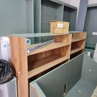 دکور ویترین ام دی اف مغازه