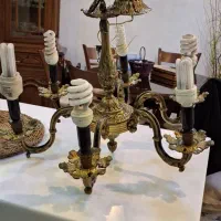 لوستر برنز ۶ شاخه