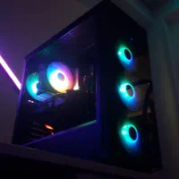 کیس گیمینگ با مانیتور وسایل دیگر|رایانه رومیزی|رشت, شهرک قدس|دیوار