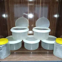 ظرف حبوبات سطل حبوبات ۵ عدد