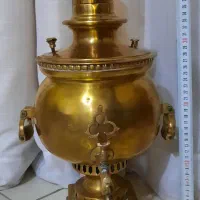 سماور ذغالی روسی ۳ لیتری قدیمی|کلکسیون اشیاء عتیقه|کرج, کوی امامیه|دیوار