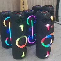 اسپیکر باند یک متری سه بانده 24 اینچ با رقص نور