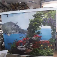 فروش پرده زبرا دومکانیزم  ورتیکال D.K