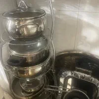 پایه قابلمه پنج طبقه و شش طبقه