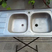 آویزلباس درحدنو وسینک ظرفشویی سالم جهت فروش|بندرخت و رختآویز|گرگان, |دیوار