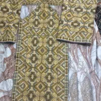 لباس بلوچی نگینی طلاکوب  کاملا نو