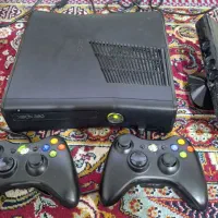 فروشxbox360 دو دسته کپیخور فول بازی با دوربین