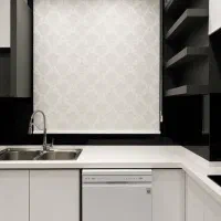 پرده زبرا طرح داماسک شاین دار
