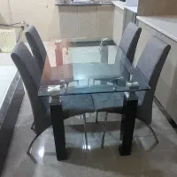 میز وصندلی نهار خوری ترک ۴نفره شیک