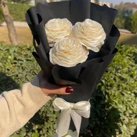 دسته گل های رز روبانی جاودان|صنایع دستی و سایر لوازم تزئینی|شیراز, چنچنه|دیوار