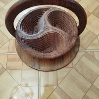 ظرف تاشو هندی چوبی|صنایع دستی و سایر لوازم تزئینی|ساری, |دیوار