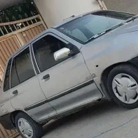 پراید نقره ای  مدل 85 دوگانه کارخانه