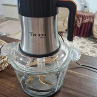 غذاسازتکنو5سرعته6تیغه تیتانیومی شیشه پیرکس 3کیلویی