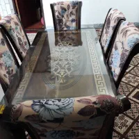 میز و صندلی چوبی ۶نفره