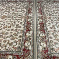 فرش ۹متری کاملا نو گل برجسته