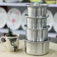قابلمه روحی4تایی(تعویض ظروف کهنه بانو)خردکن اسپیکر|ظروف پخت‌وپز|قم, سید معصوم|دیوار
