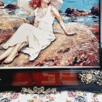 تابلو فرش خوش نقش نگار