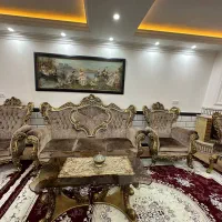 مبلمان کلاسیک چوبی به همراه میز غذا خوری|مبلمان خانگی و میز عسلی|گنبد کاووس, |دیوار