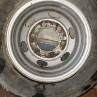 6 عدد رینگ 16 ایسوزو با قالپاق گارد جلو و سپر بغل|قطعات یدکی و لوازم جانبی|لامرد, |دیوار