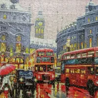 تابلو پازل زیبا روی کاغذ چسبیده|تابلو، نقاشی، عکس|تهران, سجاد|دیوار