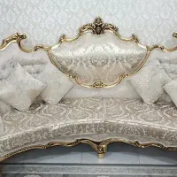 مبلمان سلطنتی مدل خرچنگی ۹نفره|مبلمان خانگی و میز عسلی|مشهد, شهرک بهارستان|دیوار