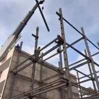 ساخت ونصب اسکلت فلزی و سازه نگهبان