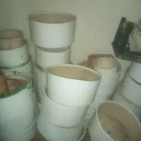 فروش ویژه گلدان گلی با لعاب یک سوم قیمت بازار