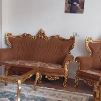 مبلمان ۹نفره|مبلمان خانگی و میز عسلی|اصفهان, قهجاورستان|دیوار
