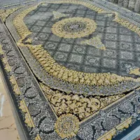 فرش ۱۲متری عارف فیلی نقره‌ای