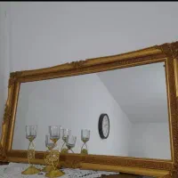 آینه چوبی دیواری