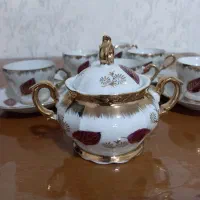 سرویس چای خوری قدیمی .ویترینی|ظروف سرو و پذیرایی|اصفهان, محمودیه|دیوار