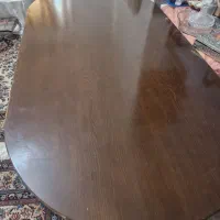 میز ناهارخوری خوری ۶ نفره با پایه گلدونی