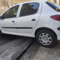 پژو ۲۰۶ سفید تیپ ۵|خودرو سواری و وانت|تهران, کوهک|دیوار