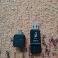 فلش 32 گیگ + رم ریدر