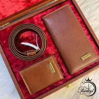 پک کادویی مردانه، کیف کمربند و جا کارتی مردانه