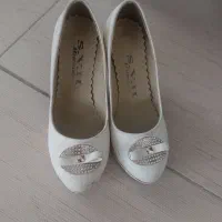کفش مجلسی زنانه سفید سایز ۳۸