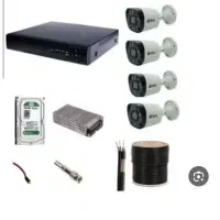 دوربین مداربسته/۴تایی و ۸تایی & دید در شب رنگی/ ip