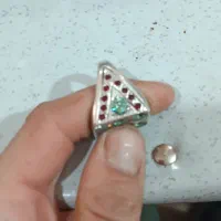 انگشتر جواهرات موزنایت الماس روسی|جواهرات|میانه, |دیوار