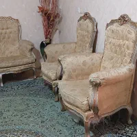 مبل سلطنتی ۷نفره|مبلمان خانگی و میز عسلی|شیراز, دلجو|دیوار