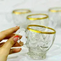 استکان لب طلایی