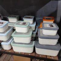 ظرف نگهدارنده سه تیکه گیاهی