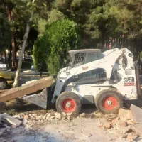 اجاره بابکت حمل نخاله باخاور