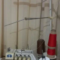 چرخ خیاطی پنج نخ جک بسیار سالم وخانگی