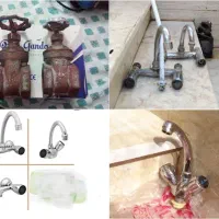 شیرآلات  علمک دوش شیر فلکه کیتز ژاپن و یک شیبه