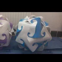 لوستر شب خابی رنگ آبی موجوده