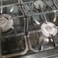 اجاق گاز طرح فر پنج شعله