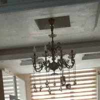 لوستر برنج ۸ شعله