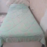 تختخواب همراه تشک یکنفره