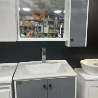 روشویی کابینتی طوسی ابعاد ۴۰×۶۰