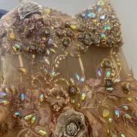 لباس مجلسی مزونی سنگ دوزی شده سایز۴۲تا۴۶|لباس|ری, دولت‌آباد|دیوار